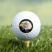 Balles De Golf Aigle de Bald (T-shirt Insitu)