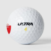 Balles De Golf Aigles rouges de Pologne (Logo)