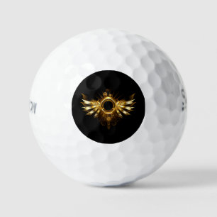 Balles De Golf Ailes de Steampunk