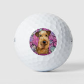 BALLES DE GOLF AIREDALE TERRIER (Devant)