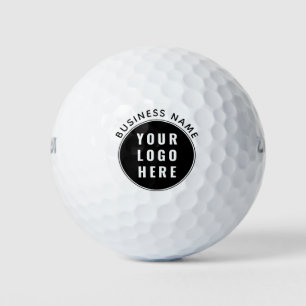 Balles De Golf Ajouter un logo d'entreprise et un site Web person