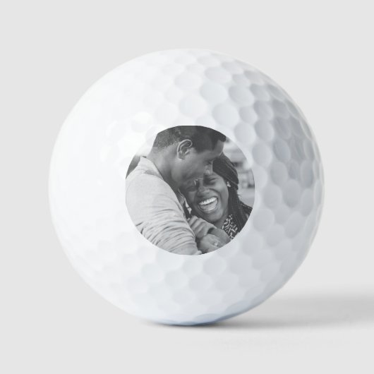 Balles De Golf Ajouter votre propre photo (Recto)