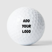 BALLES DE GOLF AJOUTEZ VOTRE LOGO (Recto)
