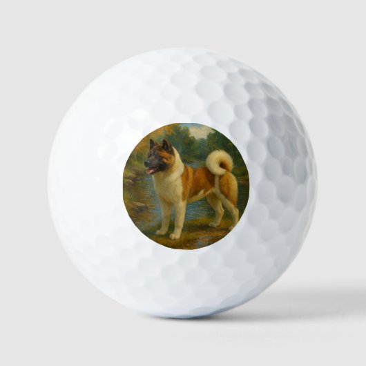 Balles De Golf Akita (Recto)