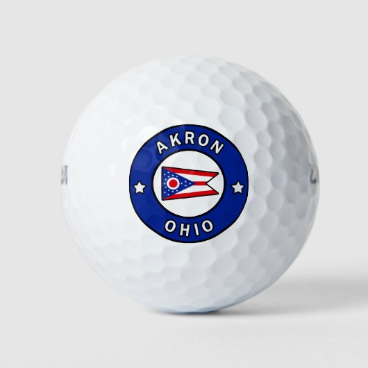 Balles De Golf Akron Ohio (Devant)