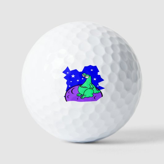 Balles De Golf Alien (Recto)
