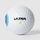 BALLES DE GOLF ALIEN COWBOY FUNNY GOLF BALL (Logo)