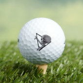 Balles De Golf Alien gris, la vérité est là (T-shirt Insitu)