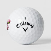 Balles De Golf Aliens volants Callaway Warbird Golf Ball (Logo)