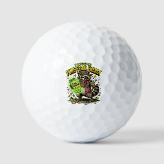 Balles De Golf Alimenté par l'énergie purement sauvage Drôle de R