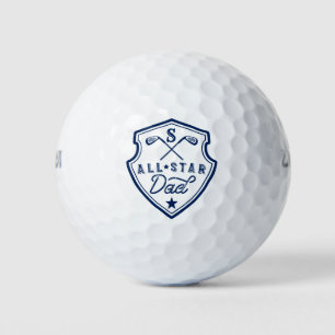 Balles De Golf All Star Golf Papa Marine Monogram Golf Club Crest
