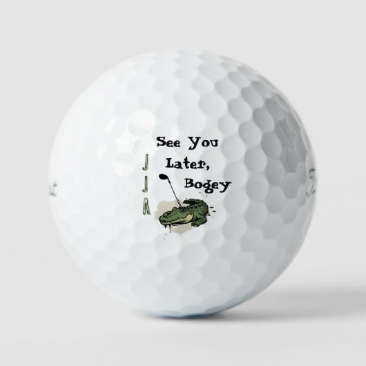 Balles de golf Allegator (Recto)