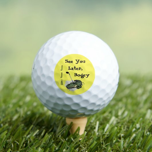 Balles de golf Allegator (T-shirt Insitu)