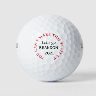 Balles De Golf Allez Brandon, on ne peut pas faire ça