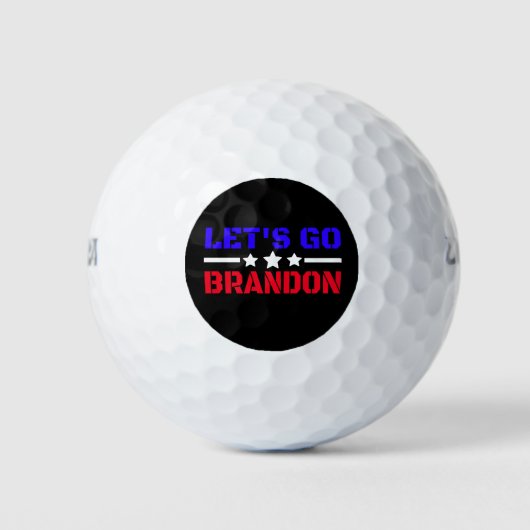 Balles De Golf Allons-y Brandon (Devant)