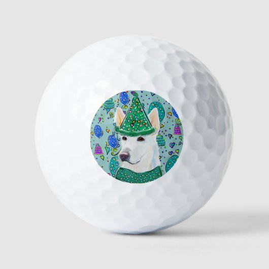 BALLES DE GOLF ALMAN SHEPHERD (Recto)
