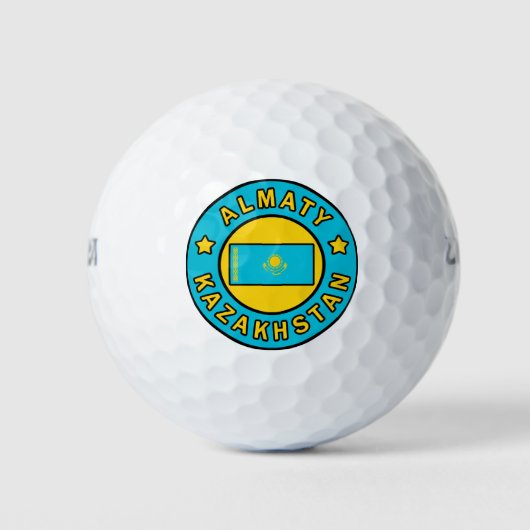 Balles De Golf Almaty Kazakhstan (Devant)