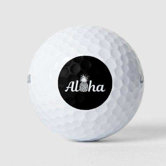 Balles De Golf Aloha (Devant)