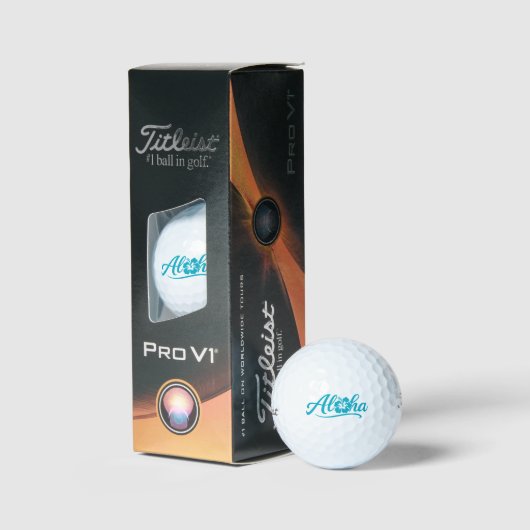Balles de golf Aloha Titleist (Conditionnement)