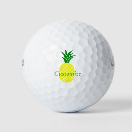 Balles De Golf Aloha Tonnerre de l'Ananas_Cove (Devant)
