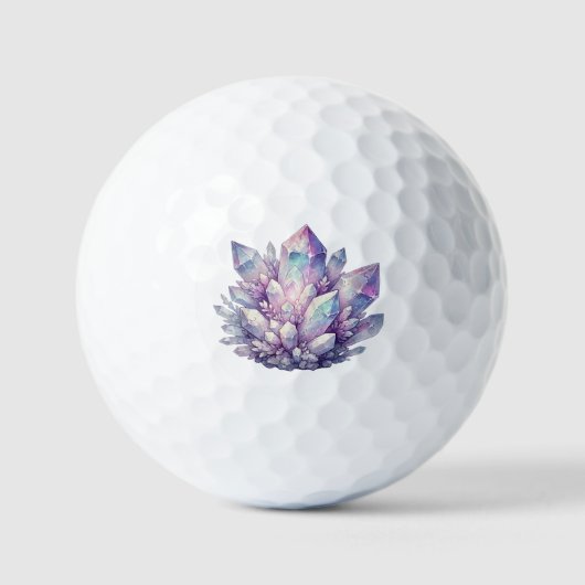 Balles De Golf amas de quartz pastel (Recto)