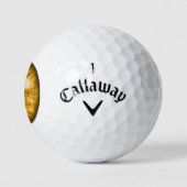 Balles De Golf Amber Eye Funny Golf Balls (Logo)
