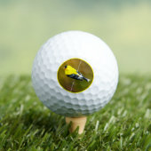 Balles De Golf American Goldfinch - Photo originale (T-shirt Insitu)