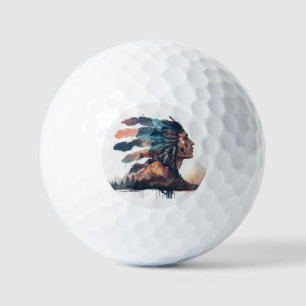 Balles De Golf Amérindien
