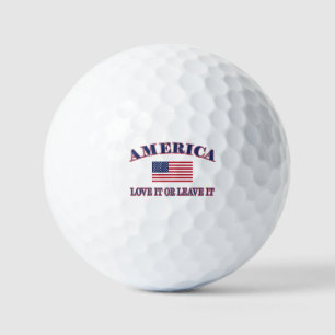 Balles De Golf Amérique, aimez-la ou quittez-la
