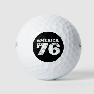Balles De Golf Amérique Est 1776 Patriotique