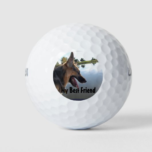 Balles De Golf Ami berger allemand (Devant)