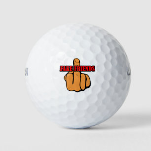 Balles De Golf Amis du doigt moyen