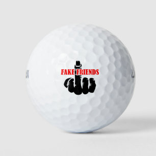 Balles De Golf Amis du doigt moyen