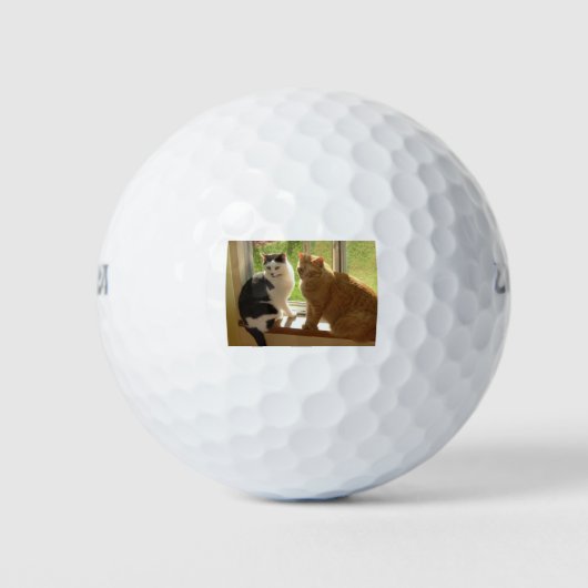 Balles De Golf Amour de chat (Devant)