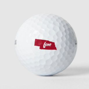 Balles De Golf Amour du Nebraska