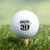 Balles De Golf Amusant 30e Anniversaire (T-shirt Insitu)