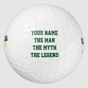 Balles De Golf Amusant jeu de golf pour hommes   La légende du my