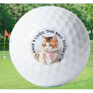 Balles De Golf Amusant Personnalisé Nouveauté Monogramme Conseil 