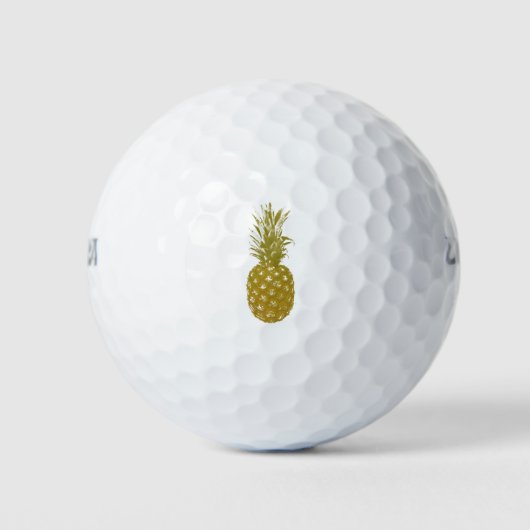Balles De Golf Ananas (Devant)