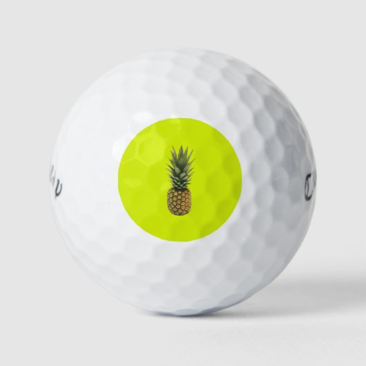 Balles De Golf Ananas doux (Devant)