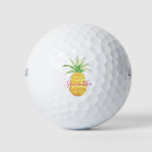 Balles De Golf Ananas personnalisé (Devant)