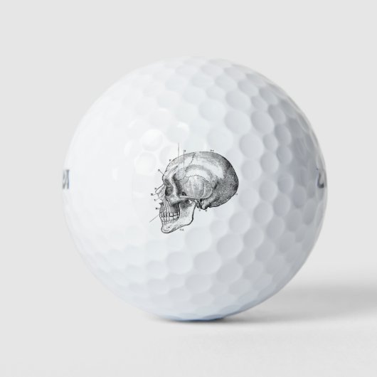 Balles De Golf Anatomie amusante (Devant)