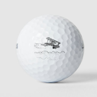 Balles De Golf Ancien avion