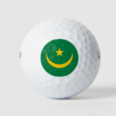 Balles De Golf Ancien drapeau mauritanien (Devant)