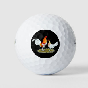 Balles De Golf Ancien jeu anglais Bantam : Red Pyle