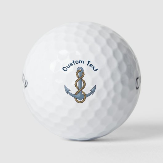 Balles De Golf Ancre avec corde (Devant)