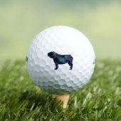 Balles De Golf Anglais Chien de race Chien de taureau Aquarelle S (T-shirt Insitu)