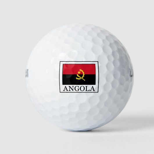 Balles De Golf Angola (Devant)