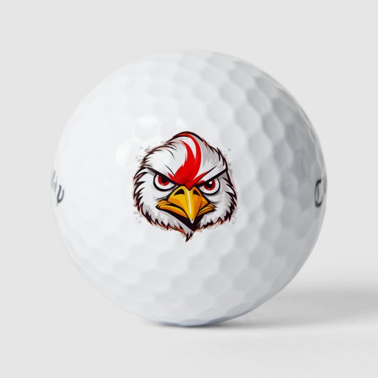 Balles De Golf Angry Birdie Callaway Warbird Golf Balls (Devant)