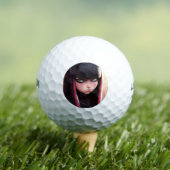 Balles De Golf Angry Punk Rocker Girl (T-shirt Insitu)